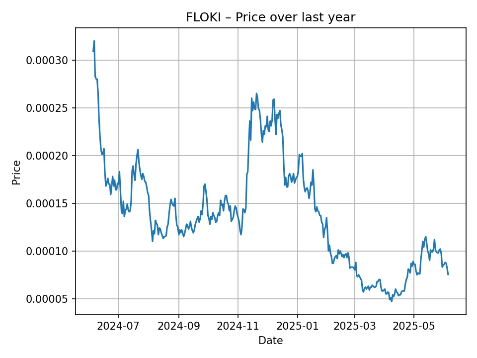 FLOKI historic chart